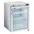 UPRIGHT FRIDGE - STAINLESS STEEL AND ABS - Mod CRXG 2 - N. 1 GLASS DOOR - VENTILATED COOLING - CAPACITY LT 200 - Temperature +2º/+8ºC - Dim. cm L 59,8 x D 67,9 x h 83,8 - CE approved