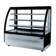 PASTRY DISPLAY - MOD. ROUND - CURVED GLASS FRONT - VENTILATED COOLING - Temperature 0/+8°C - SINGLE PHASE 230V/1/50 Hz - HEIGHT cm 135 - CE APPROVED