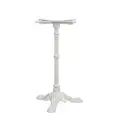 Base - colour white - Structure in cast iron painted, adjustable feet - Model 169-CI155-3w