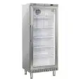 UPRIGHT FRIDGE - STAINLESS STEEL AND ABS - Mod BYXG 460 - FOR PASTRY - N. 1 GLASS DOOR - VENTILATED COOLING - CAPACITY LT 400 - Temperature +3º/+10ºC - Dim. cm L 74 x D 68 x h 180 - CE approved