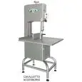 BONE BANDSAW mod.SM1650I - STAINLESS STEEL - SINGLE PHASE - Power hp 1,5 - 1100W   230V  SINGLE PHASE   - Blade mm 1650 x 16 - Useful cut height  mm 240 x 190 width  - EC standards - ANODIZED