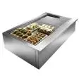 VENTILATED REFRIGERATED TANK - gastronorm - ENGINE NOT INCLUDED - CE STANDARD
