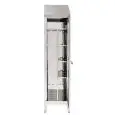 Stainless steel broom storage wardrobe locker - n.1 door