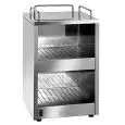 CUP WARMER - MOD. CW-72 - CAPACITY No. 72 CUPS - SINGLE PHASE 230V/1/50Hz - POWER W 140 - DIMENSIONS cm L 32 x D 32 X H 55