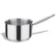 TALL GRADE 18/10 STAINLESS STEEL SAUCEPANS WITH 1 HANDLE - INDUCTION COOKER-COMPATIBLE
