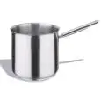GRADE 18/10 STAINLESS STEEL BAIN MARIE SAUCEPANS - INDUCTION COOKER-COMPATIBLE