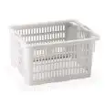 PERFORATED POLYETHYLENE BASKET - INSERTABLE AND STACKABLE