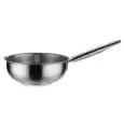 GRADE 18/10 STAINLESS STEEL CONVEX SAUCEPANS - INDUCTION COOKER-COMPATIBLE