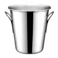 STAINLESS STEEL CHAMPAGNE ICE BUCKET WITH FIXED HANDLES - DIMENSIONS ø mm. 210x200h