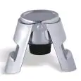 STAINLESS STEEL CHAMPAGNE LID - DIMENSIONS ø mm. 30x55h