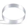 STAINLESS STEEL CAKE RING - HEIGHT cm. 3,5
