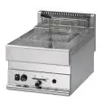 COUNTERTOP GAS FRYER - LINE M - MOD. 65/40FRG - N. 1 tank x 8L oil - Power 6,8 kW - Dimensions: L 40 x D 65 x H 30 cm - CE approved