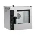 ELECTRIC GASTRONOMY AND PASTRY CONVECTION OVEN - Mod NEME5232 - ELECTROMECHANICAL CONTROLS - HUMIDIFIER - TWO SPEED MODE - SINGLE PHASE 230/1/50 - POWER KW 3,3 - CAPACITY: 5 X (GN 2/3) - TRAY SPACING Cm 7,4 - DIMENSIONS Cm L 63,7 X D 69,2 X h 67 - WEIGHT 
