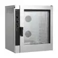 GAS GASTRONOMY AND PASTRY CONVECTION OVEN - Mod NEMG102 - ELECTROMECHANICAL CONTROLS - HUMIDIFIER - TWO SPEED MODE - SINGLE PHASE 230/1/50 - POWER KW 19 + 0,6 - CAPACITY: 10 X (GN 1/1 ; 60 X 40) - TRAY SPACING cm 7,4 - DIMENSIONS cm L 90,7 X D 78,6 X h 11
