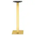 Base - colour brass - Structure in steel stainless ottonato, adjustable feet - Model 1834-GH1