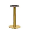 Base - colour brass - Structure in steel stainless effect brass satin, adjustable feet - Model 1835-GS2-01