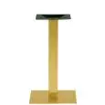 Base - colour brass - Structure in steel stainless effect brass satin, adjustable feet - Model 1837-GS1-01