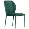 Sedia - colour verde - Structure in metal, seduta e schienale imbottiti, rivestimento in velluto - Model 1900-DC01-verde-01