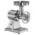 COMMERCIAL MEAT MINCER 22/SN - Stainless Steel Grinding Group - Power hp 1,5 - 1100W 230V Single Phase - Hourly Production Kg/h 150-250