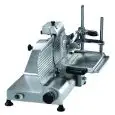 VERTICAL SLICER - Mod. 25AIPVS - Suitable for meat - Single-phase 230V/1/50Hz power supply - Blade Ø 250 - Maximum cutting width mm 260x190 - Fixed sharpener - CE Standard