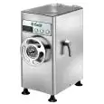 COMMERCIAL COUNTERTOP REFRIGERATED MEAT MINCER - MOD T/22REF - AISI 304 STAINLESS STEEL STRUCTURE - REVERSE FUNCTION - POWER kW 1,1 - THREE-PHASE POWER SUPPLY 230-400V/3/50 Hz - DIMENSIONS cm L 27 x D 41 x H 54,5