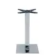 Base - colour aluminium - Structure in steel stainless satin, adjustable feet - Model 363-60321