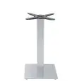 Base - colour aluminium - Structure in steel stainless satin, adjustable feet - Model 363-x