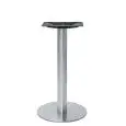 Base - colour aluminium - Structure in steel stainless satin, adjustable feet - Model 411-6028I-01