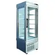 REFRIGERATED PATISSERIE AND ICE CREAM DISPLAY - MOD. TEK/18 - ANODIZED ALUMIIUM EXTERIOR - LOW-E GLASS - TEMPERATURE °C +5/-25 - SINGLE PHASE SUPPLY - VENTILATED COOLING - SELECTION OF DISPLAY GLASS ON 1, 2, 3 or 4 SIDES - DIMENSIONS CM L 67 x D 64 X h 19