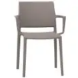 Sedia - colour dove grey - Structure in polypropylene - Model 463-S03A-T