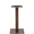 Base - colour brown - Structure in steel painted, effect wood, adjustable feet - Model 486-EB2