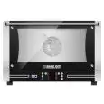 DIGITAL ELECTRIC STEAM CONVECTION OVEN - Cod. BISTROT 464D - SUITABLE FOR PÂTISSERIE AND BAKERY - CAPACITY: n. 4 cm 60x40 baking trays - Power Kw 6,5 - Electric power supply: 230/400 V 50/60 Hz - Max temperature 270°C - Exterior dimensions cm L 83 x D 83 