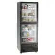 Combined refrigerated display TN + BT with a capacity of 430 liters and a temperature range from 0°C to +10°C and from -18°C to -23°C Bartscher 700898