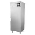 STAINLESS STEEL FRIDGE CABINET - MOD. 71TNAC - LOW ENERGY CONSUMPTION - ENERGY CLASS B - VENTILATED - N. 1 DOOR - CAPACITY Lt. 700 - TEMPERATURE -2°/+8°C - DIMENSIONS cm L 75 x P 81 x 205 H - CE STANDARD