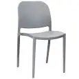 Sedia - colour grey - ​Structure in polypropylene with fiberglass - Model 725-Y19-G-01