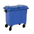 Outdoor dustbin with wheels capacity lt 660 Medial Mod 766642