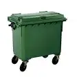 Outdoor dustbin with wheels capacity lt 660 Medial Mod 766643