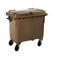 Outdoor dustbin with wheels capacity lt 660 Medial Mod 766644