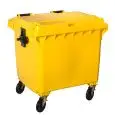 Outdoor dustbin with wheels capacity lt 770 Medial Mod 766651