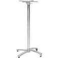 Base - colour aluminium - Structure in aluminium stackable with accessorio pieghevole e adjustable feet - Model 774-HF3G