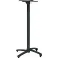 Base - colour black - Structure in aluminium stackable with accessorio pieghevole e adjustable feet - Model 774-HF3N-01