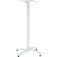 Base - colour white - Structure in aluminium stackable with accessorio pieghevole e adjustable feet - Model 774-HF3W-01