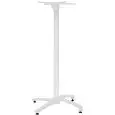 Base - colour white - Structure in aluminium stackable with accessorio pieghevole e adjustable feet - Model 774-HF3W