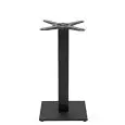 Base - colour black - Structure in aluminium, adjustable feet - Model 842-6032A-N