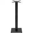 Base - colour black - Structure in aluminium, adjustable feet - Model 856-339H-N