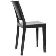 Sedia - colour black - Structure in policarbonato - Model 889-PC492N