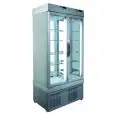 REFRIGERATED PATISSERIE AND ICE CREAM DISPLAY - MOD. TEK/30 - ANODIZED ALUMIIUM EXTERIOR - LOW-E GLASS - TEMPERATURE °C +5/-25; -5/+10 - TWO SEPARATE COMPARTMENTS - SINGLE PHASE SUPPLY - VENTILATED COOLING - SELECTION OF DISPLAY GLASS ON 1, 2, 3 or 4 SIDE