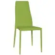 Sedia - colour Verde - Structure in metal, seduta e schienale imbottiti, rivestimento in ecopelle - Model 948-F503V