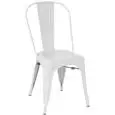 Sedia - colour white - Structure in metal painted - Model 976-et53-White