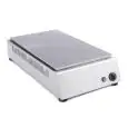 ELECTRIC STAINLESS STEEL PIADINA COOKER - CAPACITY 2 PIADINAS DIAM. 30cm - THERMOSTATIC CONTROL - Mod. 999.1636 - Suitable for freshly made piadinas - Single phase 230V - Power 1x2500W - Dim. Cm. L 42 x D 80 x h 15